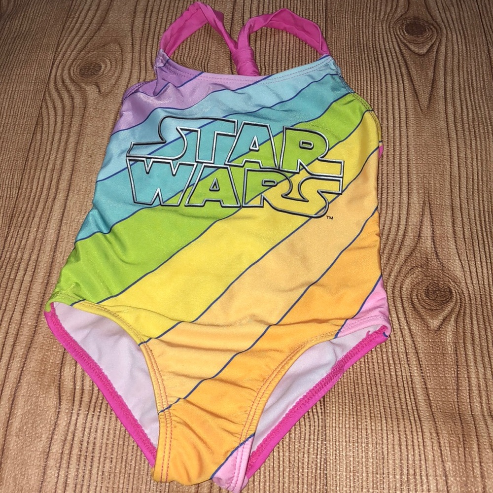 StarWars rainbow color bikini XS